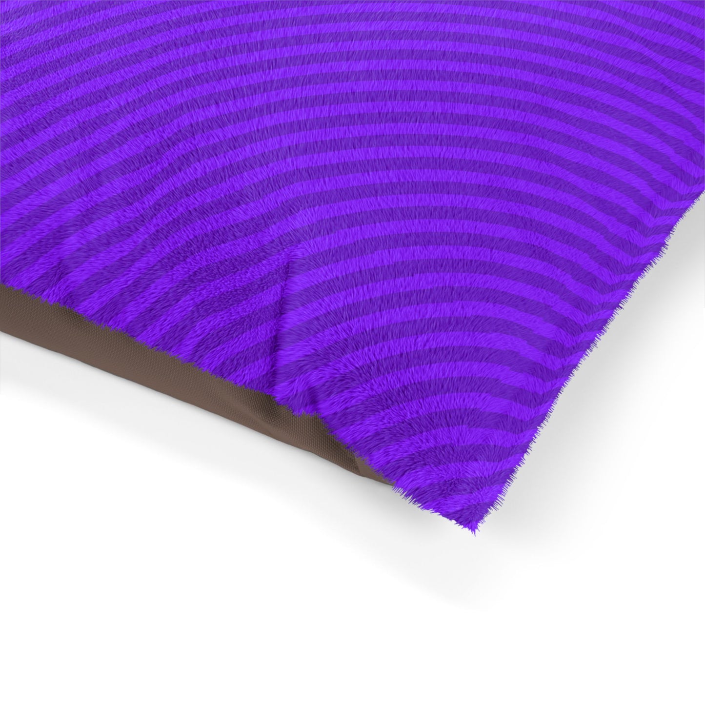 Cozy Purple Pet Bed, Dog Bed, Cat Bed, Luxury Sleeping Cushion, Comfortable Pet Lounge, Soft Plush Bedding