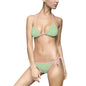 Floral Green Bikini Swimsuit, Beachwear, Summer Swimwear, Tropical Vacation, Swim Set, Pool Party Outfit