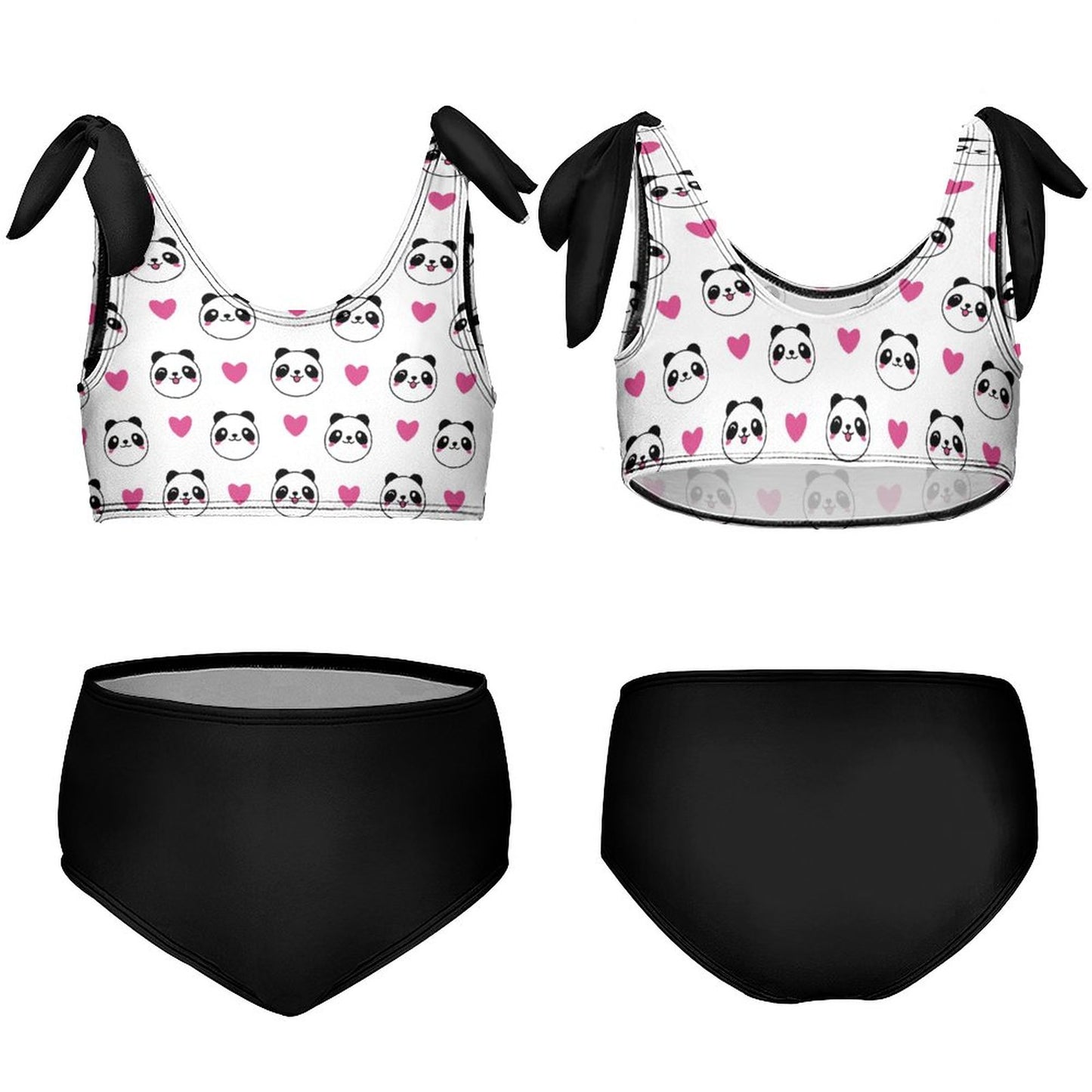 Beach Sports 2-Piece Swimsuit for Girls(All-Over Printing)