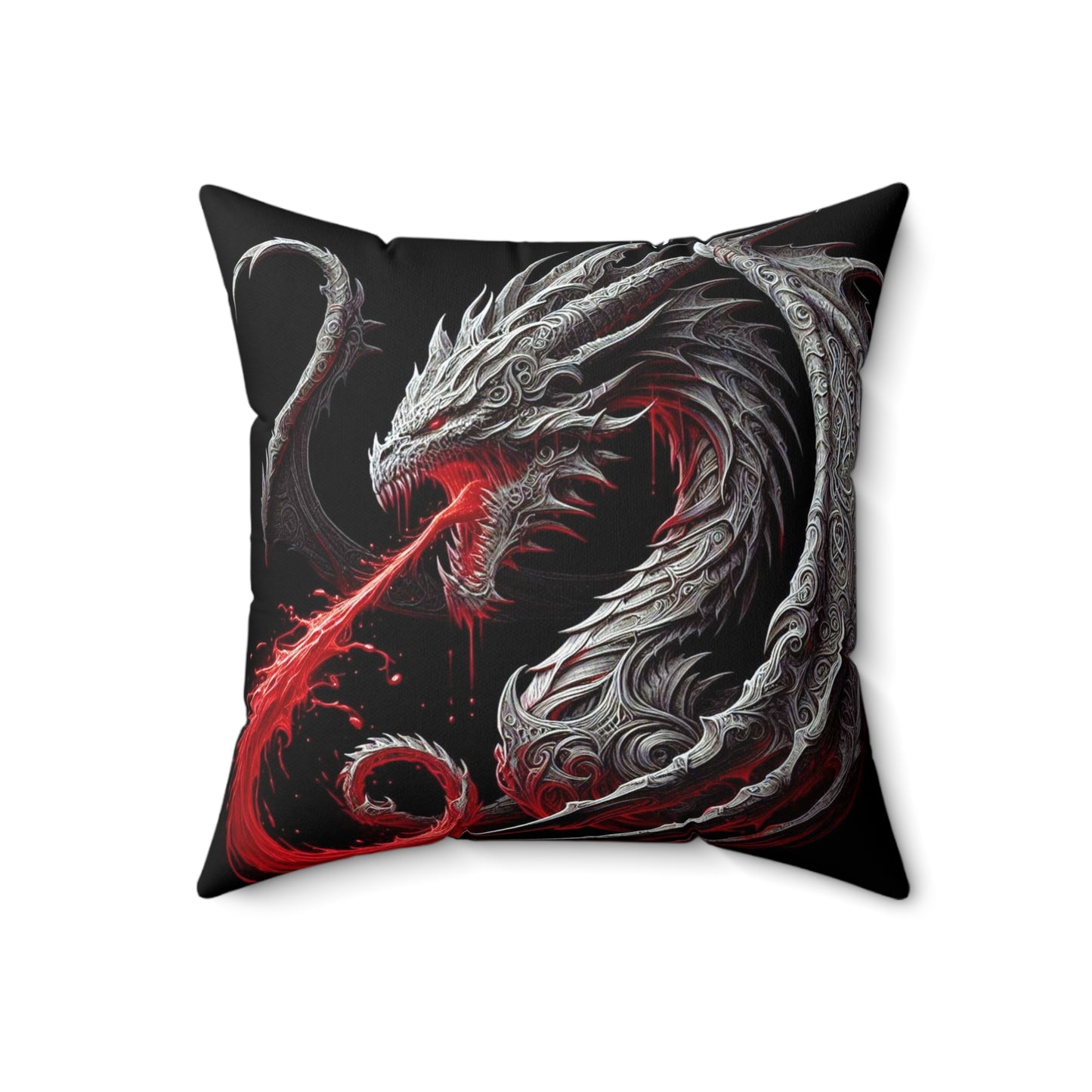 Dragon Breath Decorative Pillow