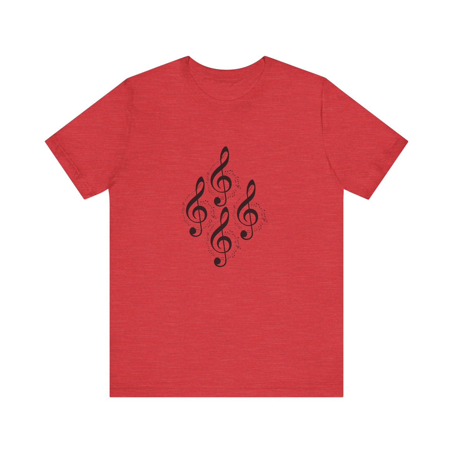 Musical Notes Tee - Perfect for Music Lovers, Casual Wear, Concerts, Festivals, Unique Gift Idea