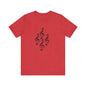 Musical Notes Tee - Perfect for Music Lovers, Casual Wear, Concerts, Festivals, Unique Gift Idea