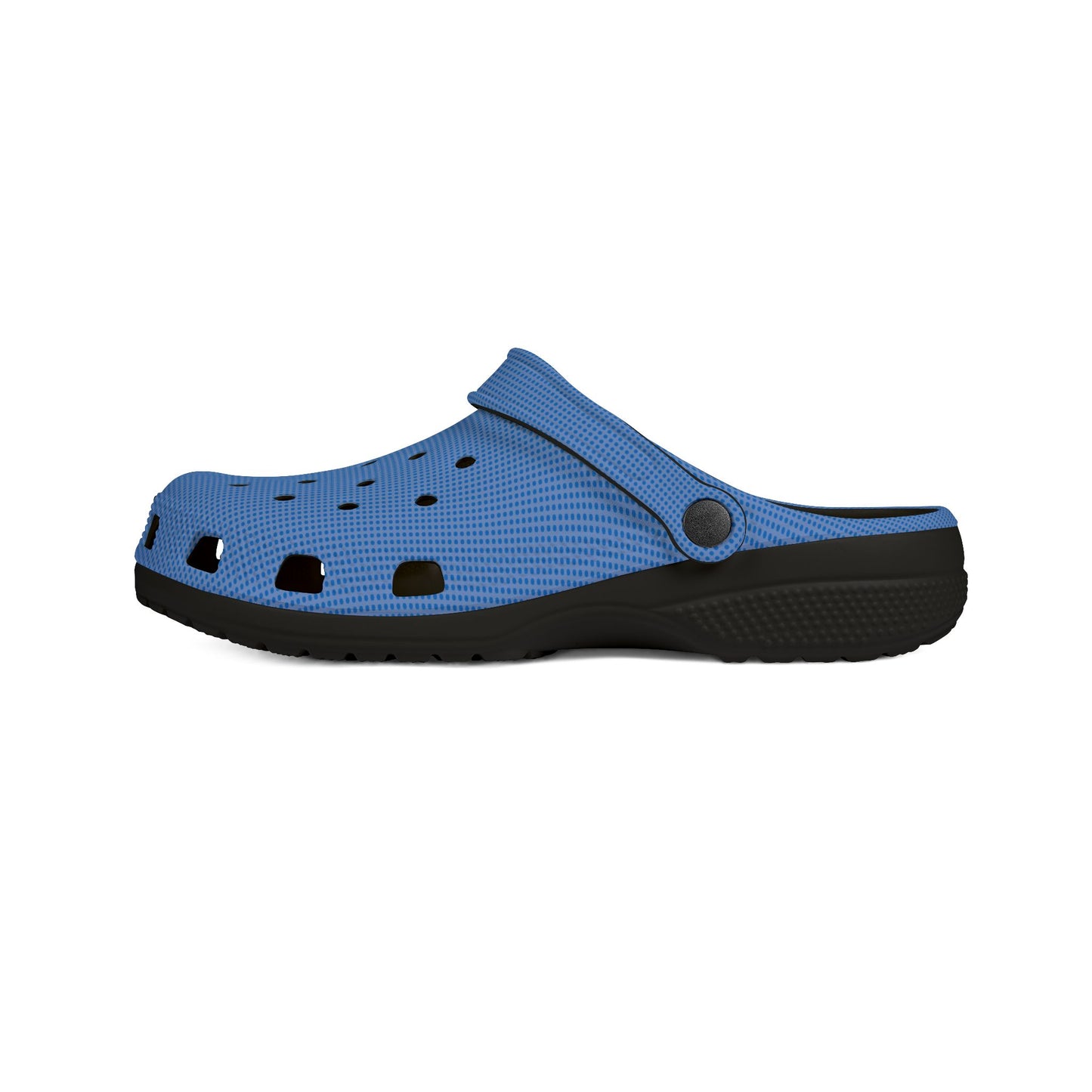 Blue & White EVA Foam Clogs — Lightweight Waterproof Garden & Beach Shoes