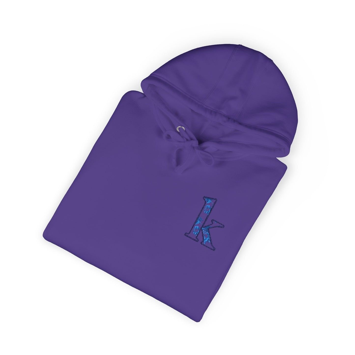 Cozy Floral Monogram Fleece Hoodie for Unisex - Perfect Gift for Birthdays, Valentine’s Day, Casual Wear, Adventure