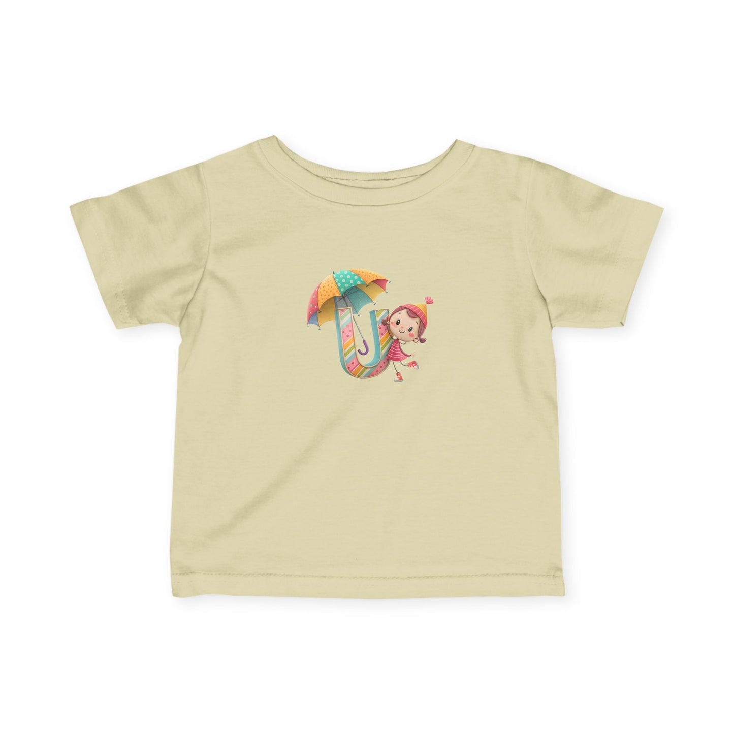Adorable Infant Fine Jersey Tee with Colorful Umbrella Design, Baby Tee, Toddler Shirt, Cute Kids Clothing, Playtime Outfit, Gift for [...]