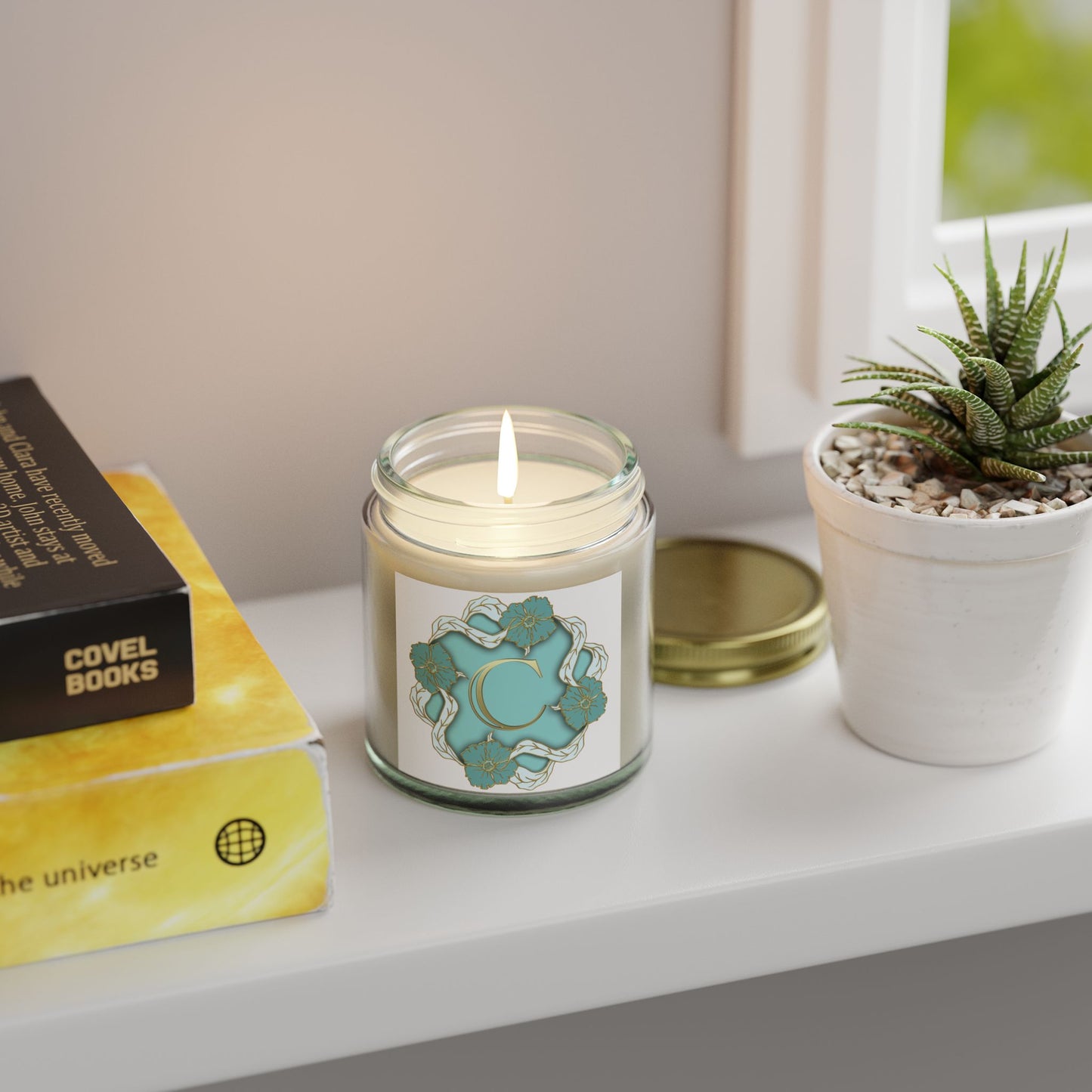 Scented Candles with the letter C (4oz, 9oz)