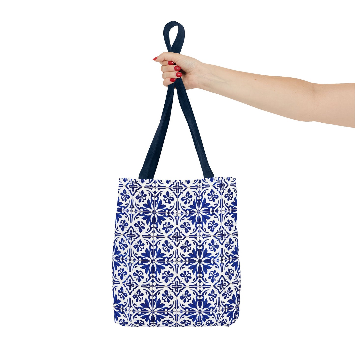 Blue Moroccan Tile Tote Bag