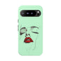 Stylish Phone Case, Artistic Phone Cover, Trendy Tech Accessory, Unique Cell Phone Protector, Gift for Her, Modern Aesthetic