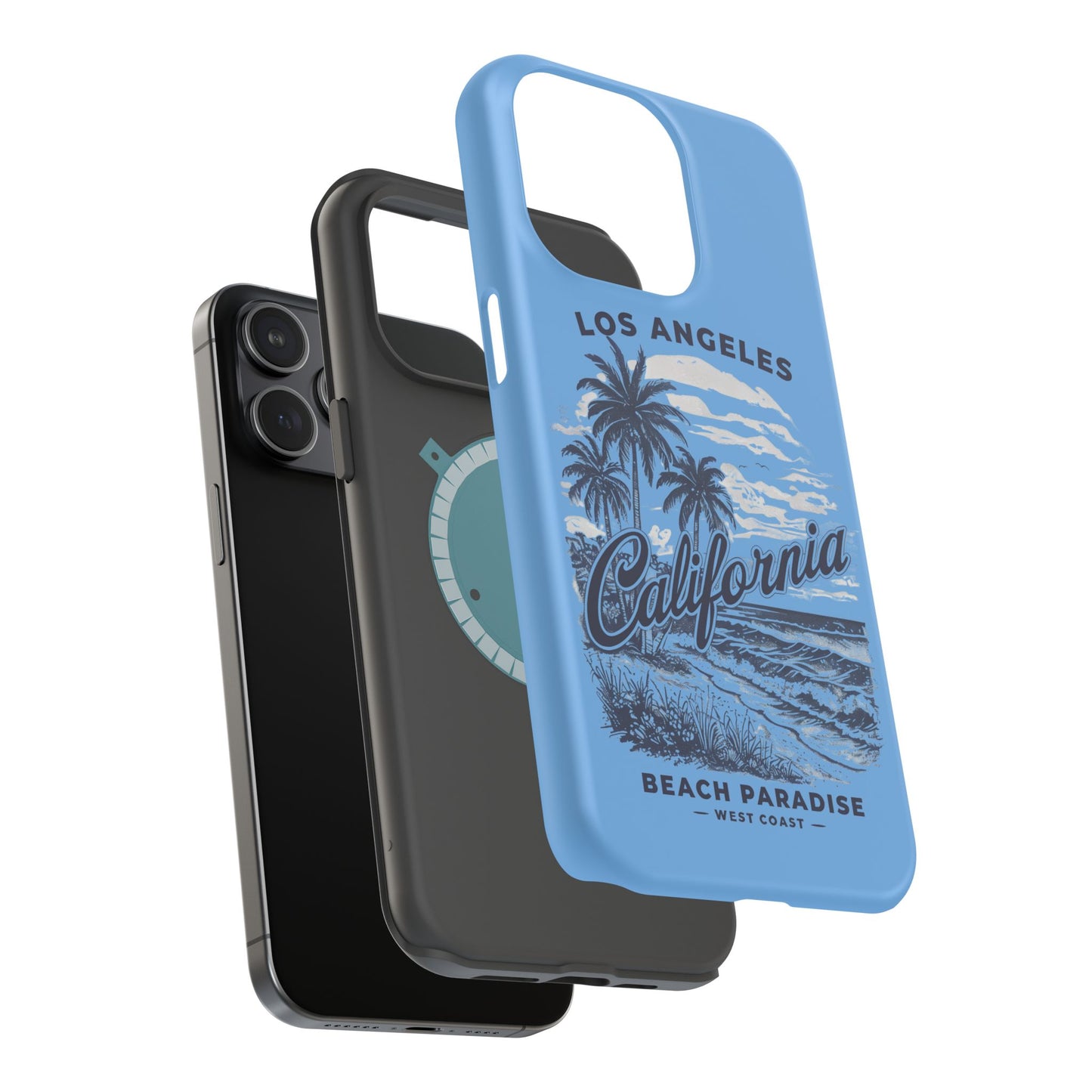 Phone Case — California Beach Paradise Magnetic Impact-Resistant Case