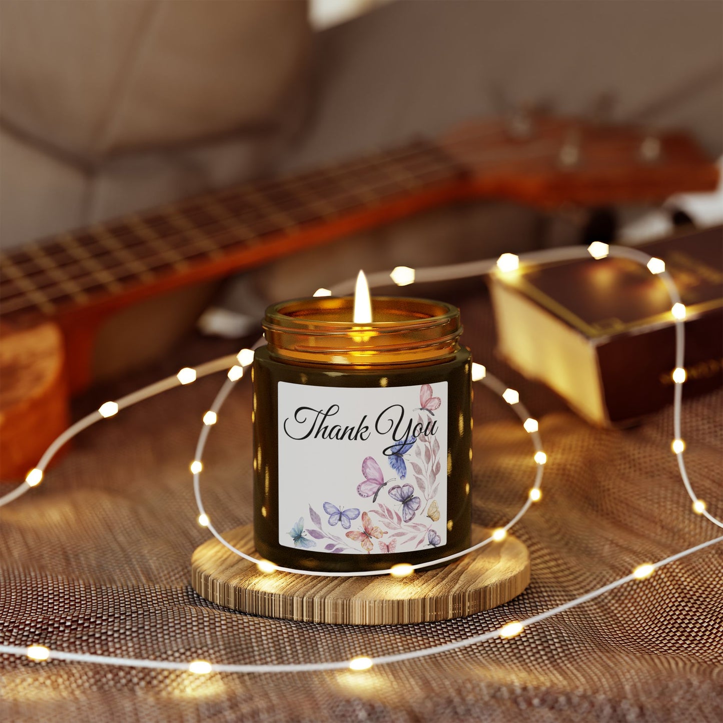 Scented Candles, Coconut Apricot Wax (4oz, 9oz)