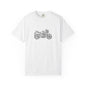Motorcycle Vibes Unisex Garment-Dyed T-Shirt, Biker Tee for Motorcycle Enthusiasts, Gift for Riders, Casual Wear, Adventure Apparel