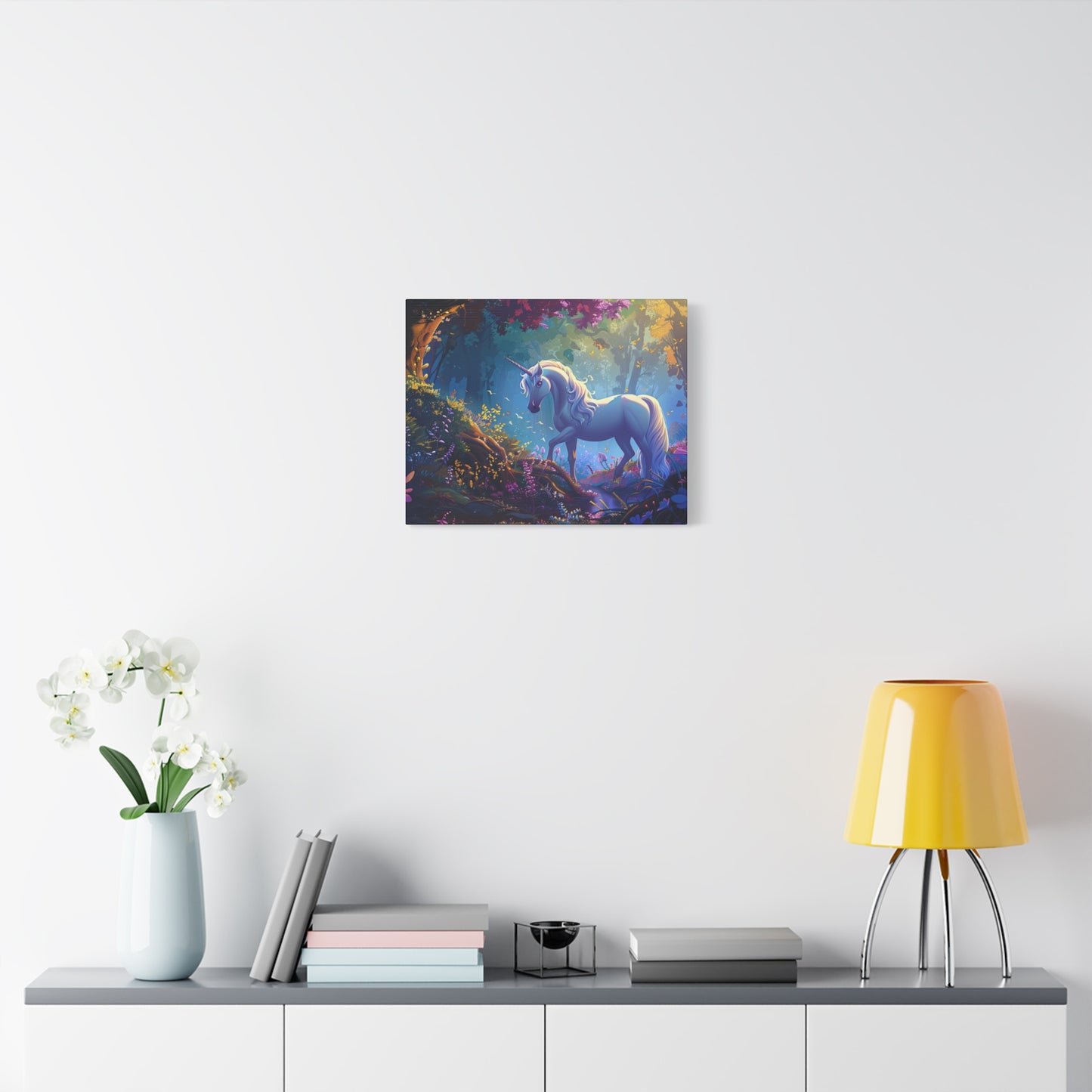 Matte Canvas, Stretched, 1.25" - Unicorn