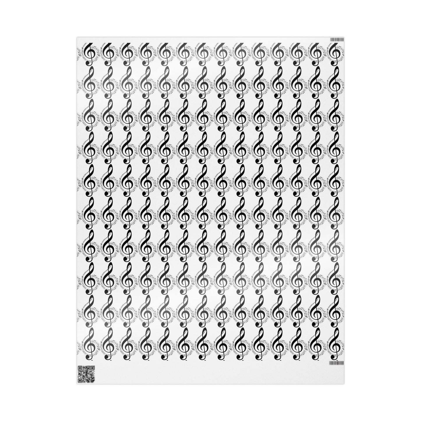 Musical Notes Wrapping Paper, Perfect for Gifts, Music Lovers, Birthdays