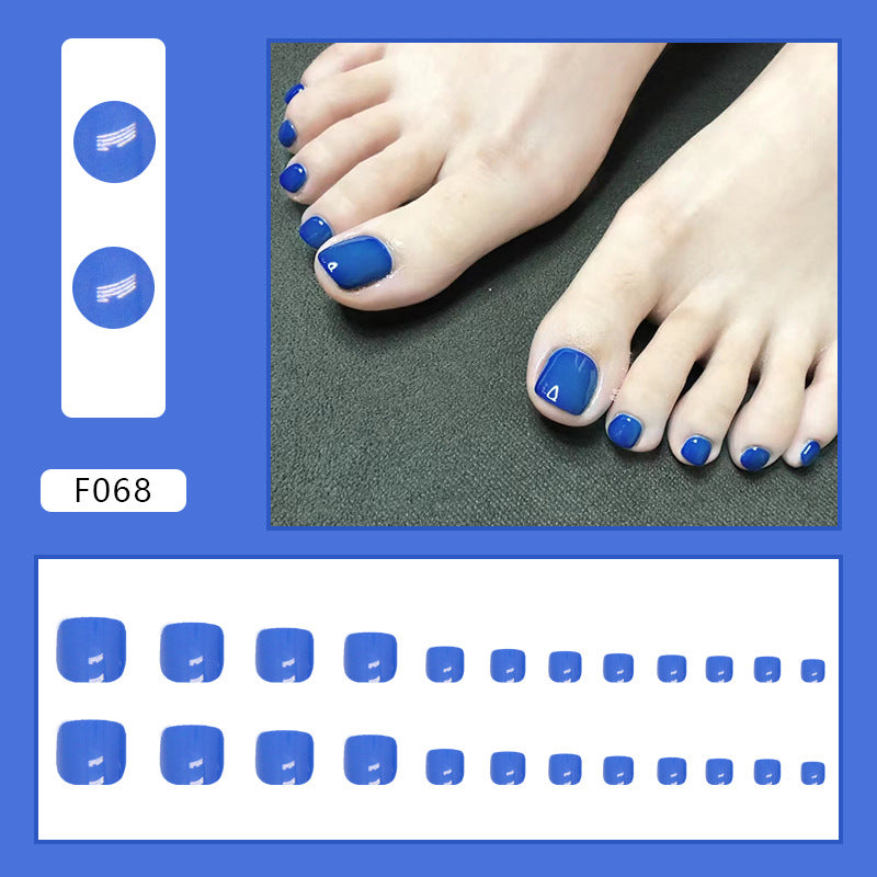 Pure desire French diamond flash ins wind sweet and cool hot girl press-on nails and Press-on toenails special fake nail manicure piece Press-on toenails nail｜365nails