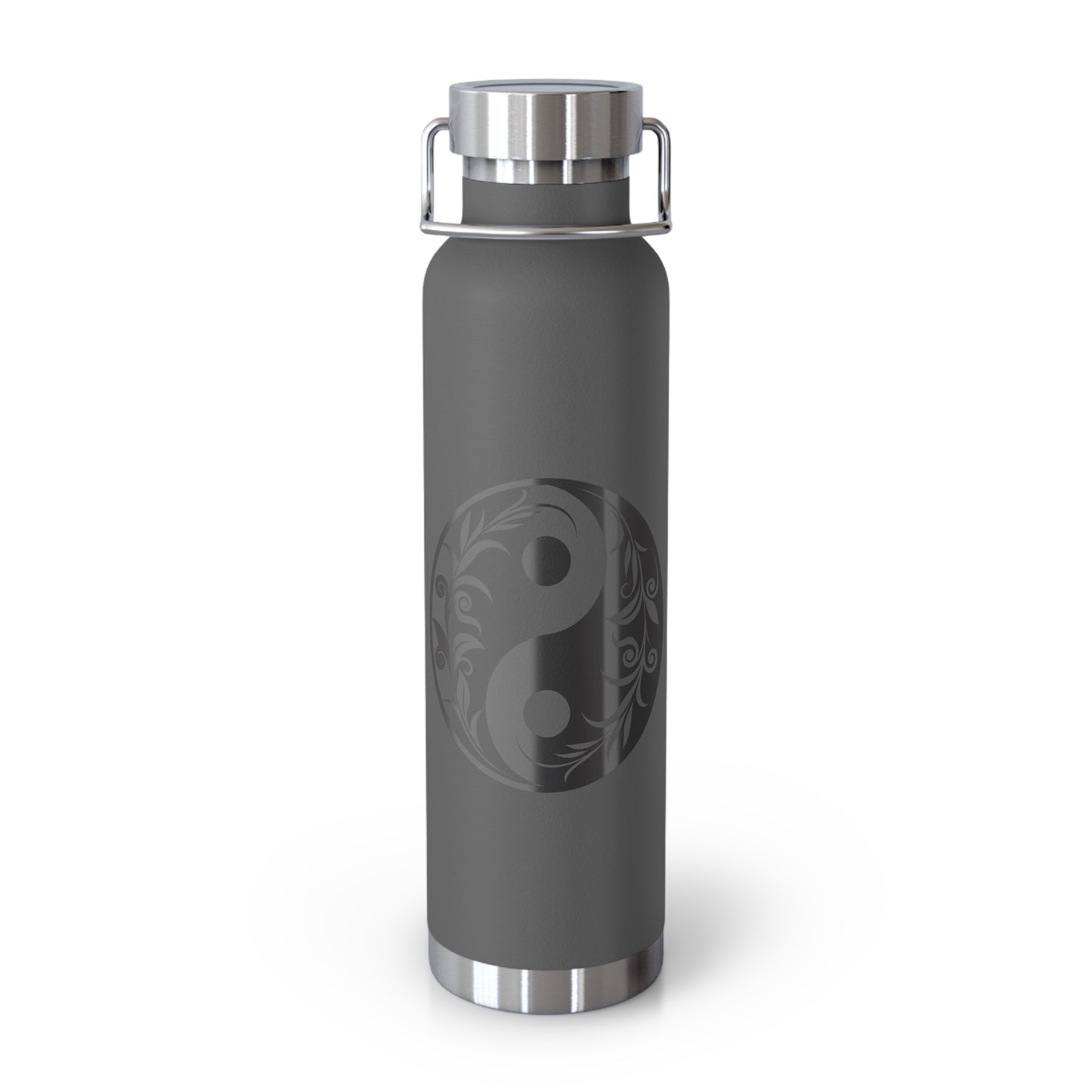 Yin Yang Insulated Water Bottle - 22oz, Stainless Steel Travel Flask
