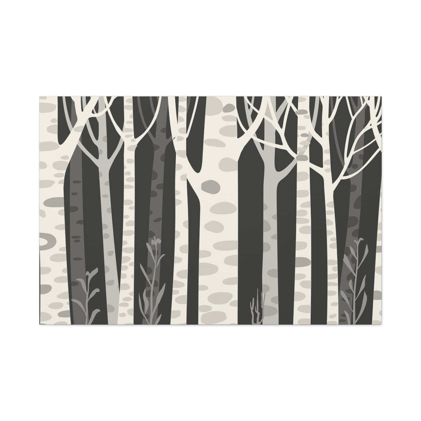 Matte Canvas, Stretched, 1.25" - Trees