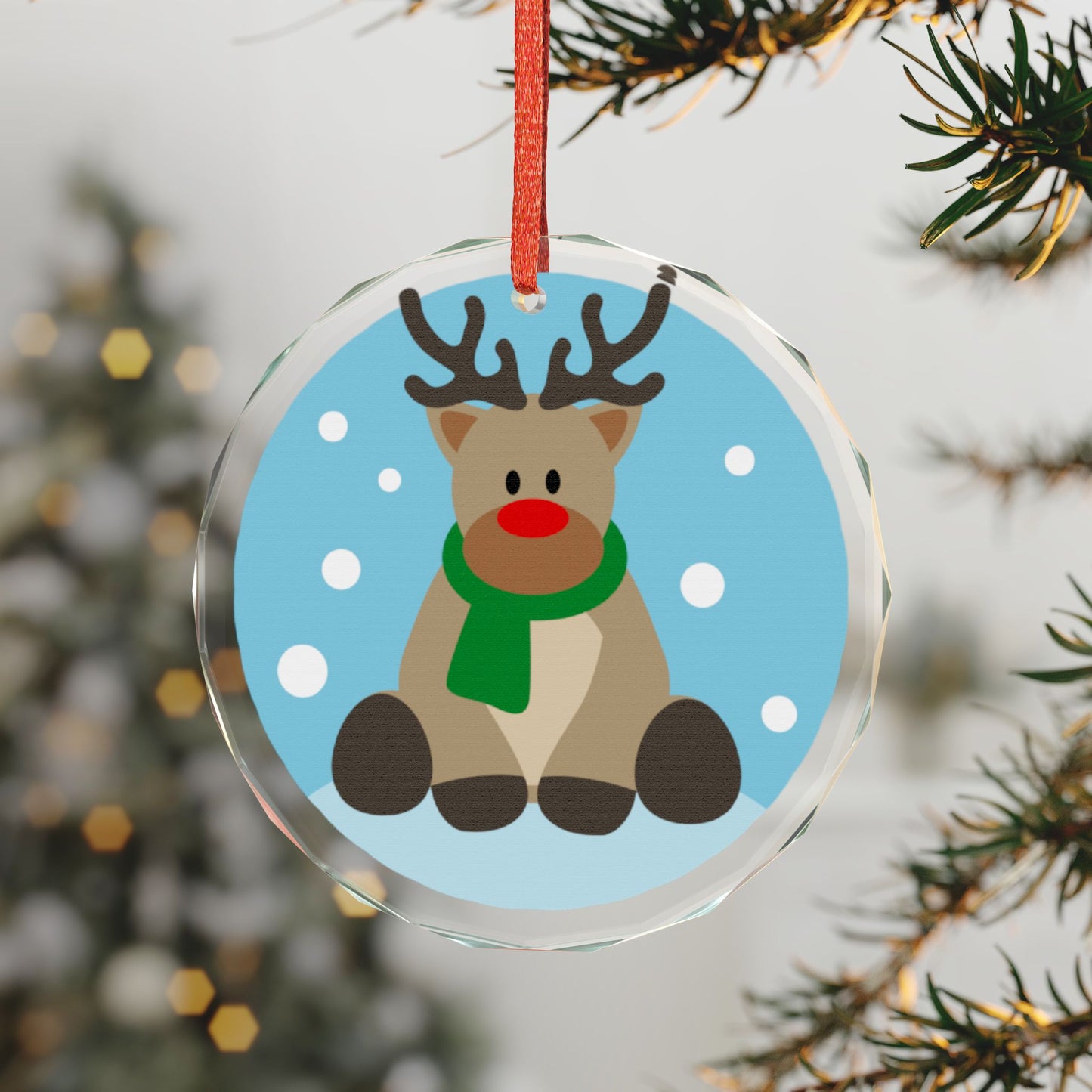 Crystal Glass Ornament