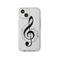 Phone Case — Musical Treble Clef Design