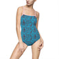 Musical Notes Women's One-Piece Swimsuit, Cute Swimsuit for Beach Days, Swimwear for Music Lovers, Fun Summer Swimwear, Gift for Her