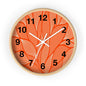 Modern Floral Wall Clock, Home Decor, Unique Timepiece, Boho Style, Office Decoration, Gift Idea