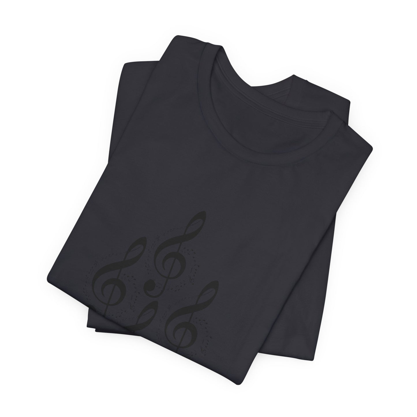 Musical Notes Tee - Perfect for Music Lovers, Casual Wear, Concerts, Festivals, Unique Gift Idea