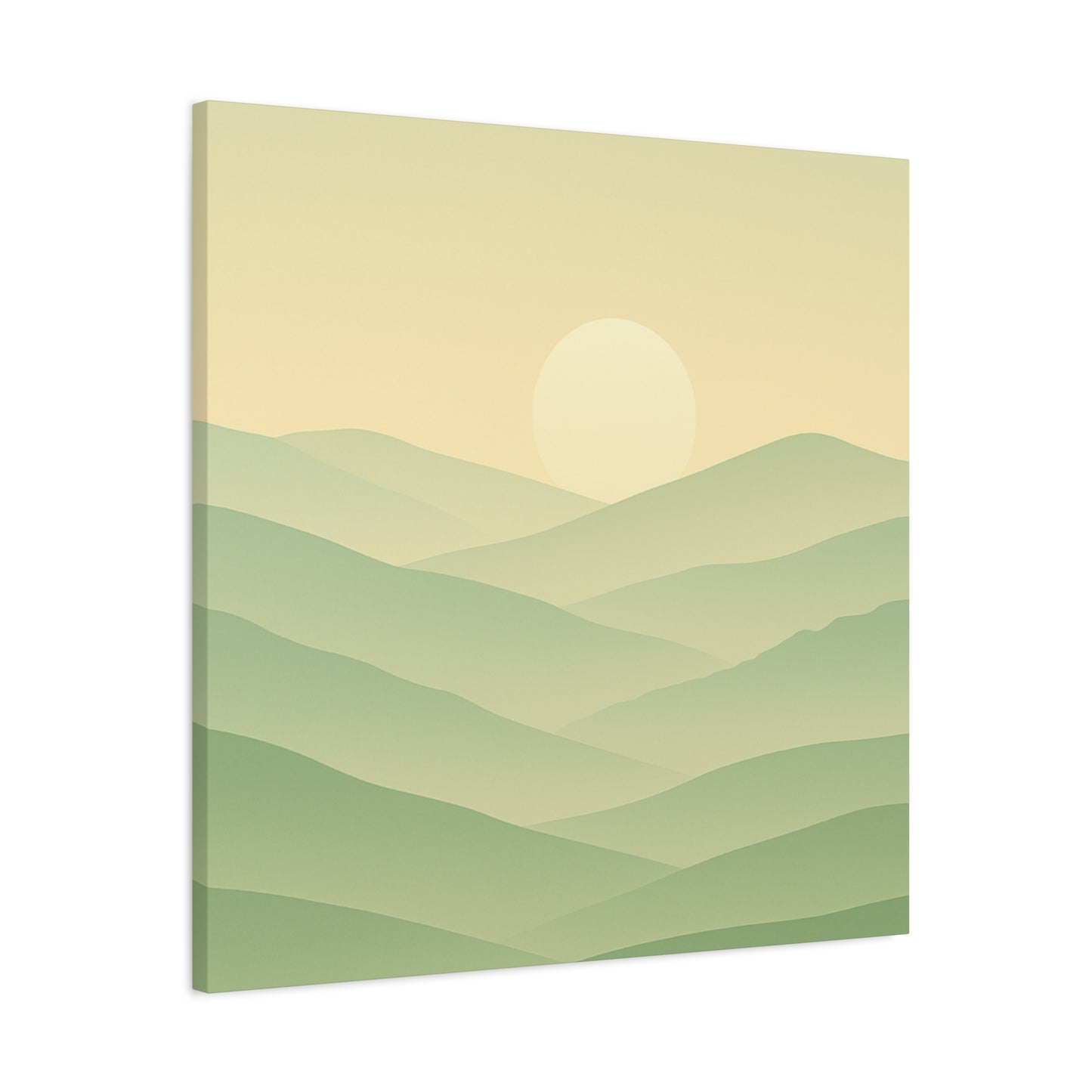 Matte Canvas, Stretched, 1.25" Sunset or Sunrise