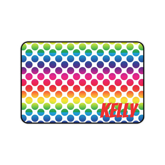 Personalized Colorful Desk Mat - Custom Gaming Mouse Pad, Office Decor, Unique Gift for Students, Home Office Accessories