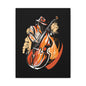 Matte Canvas, Stretched, 1.25" - Bass Player