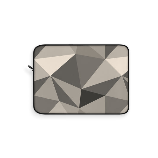 Stylish Geometric Laptop Sleeve, Modern Tech Case, Unique Gift for Students, Office, Travel, Minimalist Design