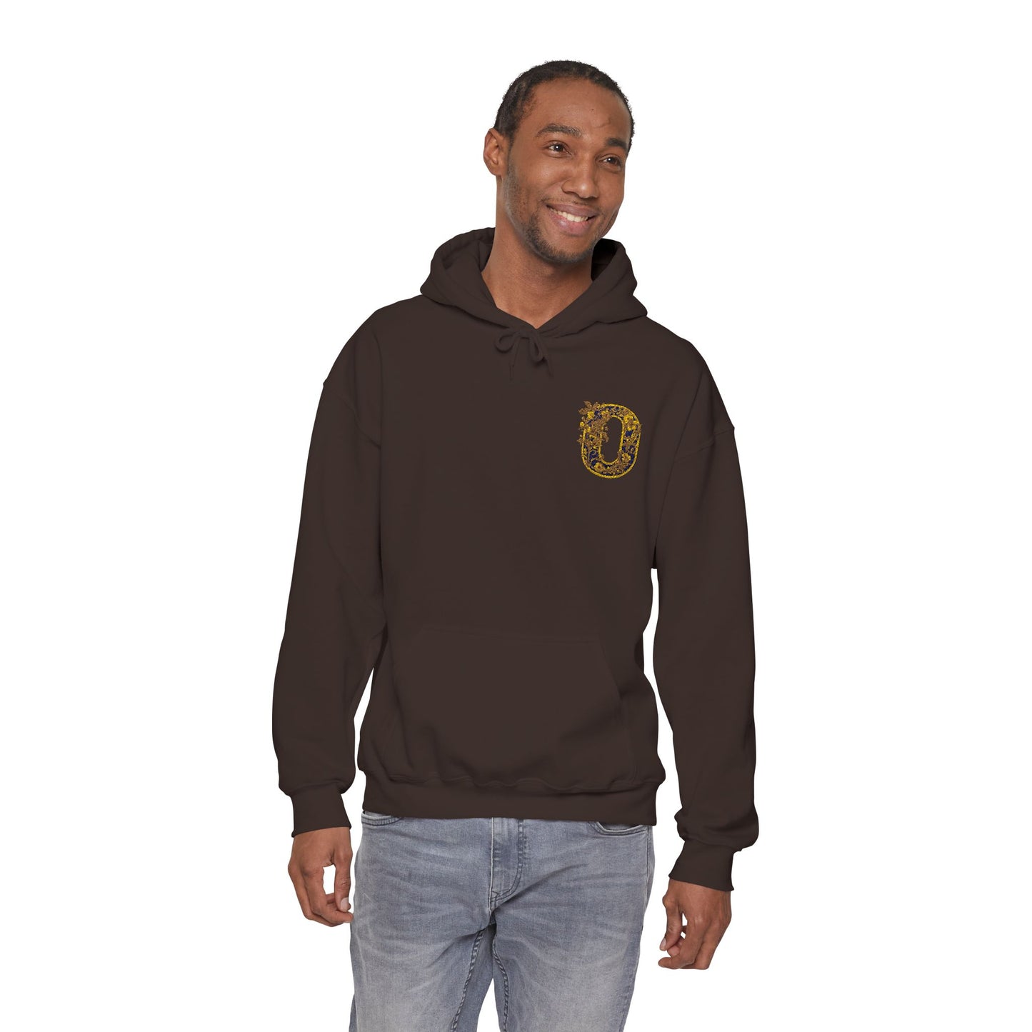 Unisex Heavy Blend™ Hooded Sweatshirt - Letter O