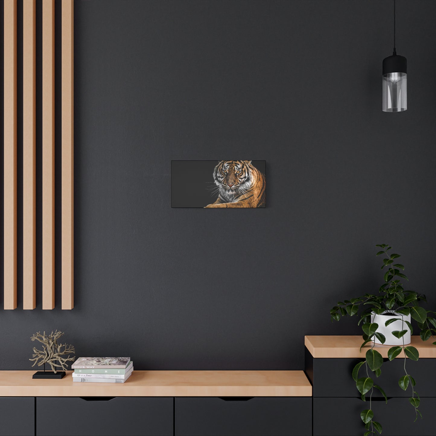 Majestic Tiger Canvas Art, Perfect for Animal Lovers