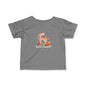 Whimsical Fox Infant Tee, Cute Kids Shirt, Personalized Baby Clothing, Baby Shower Gift, Eco-Friendly Toddler Tee