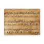 Musical Note Glass Cutting Board - Perfect for Gifts, Home Decor, Baking, Kitchen Art, Music Lovers