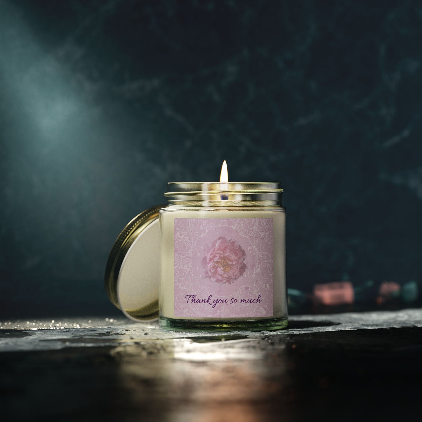 Scented Candles, Coconut Apricot Wax (4oz, 9oz)