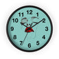 Modern Art Wall Clock - Abstract Lips Design, Home Decor, Gift for Her, Unique Wall Decor, Feminine Artwork, Stylish Timepiece