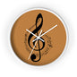 Musical Note Wall Clock