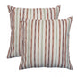 Home Fashions International Tick Tick 2-piece Throw Pillow Set (with inserts)