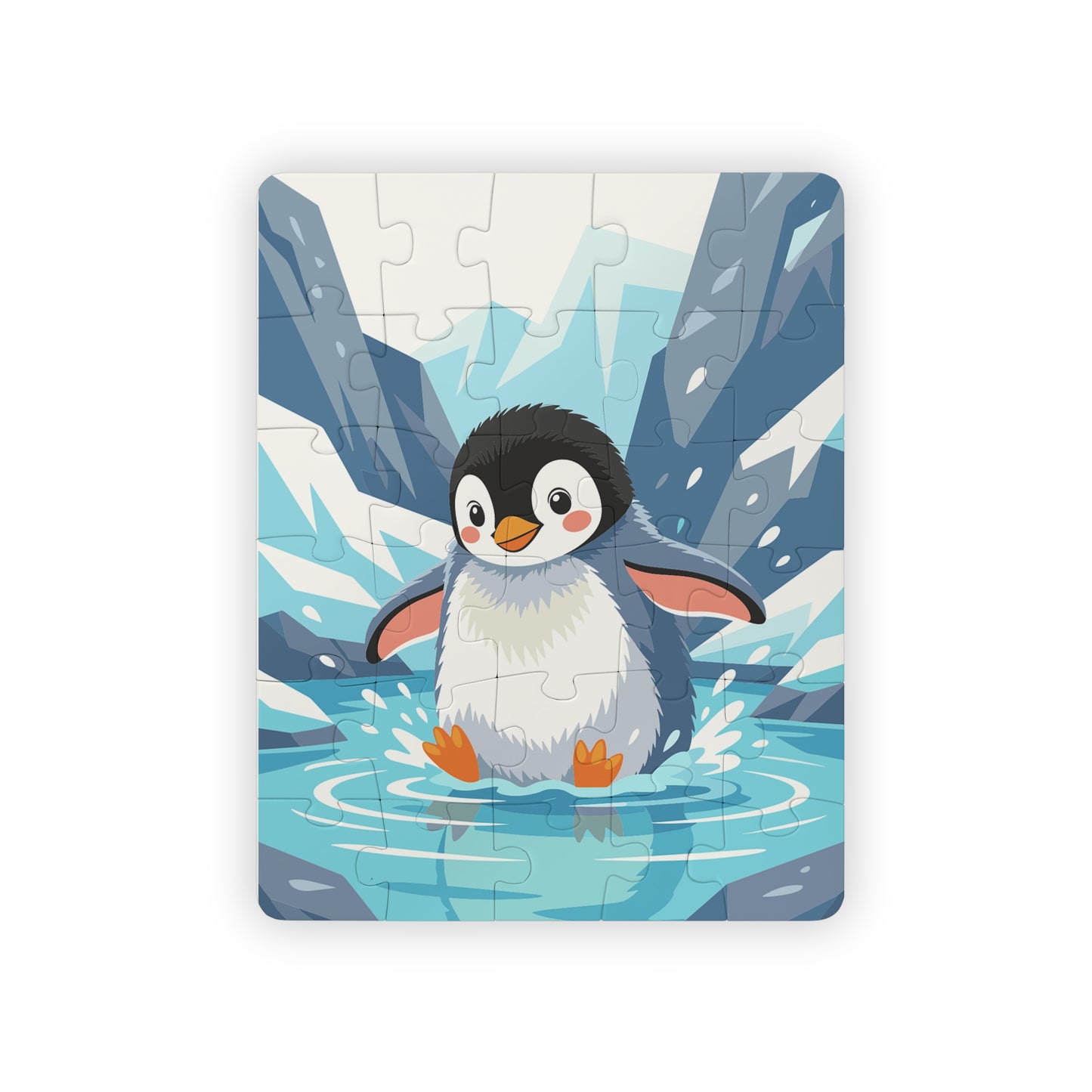 Baby Penguin Puzzle Kids Puzzle | 30-Piece Wooden Jigsaw