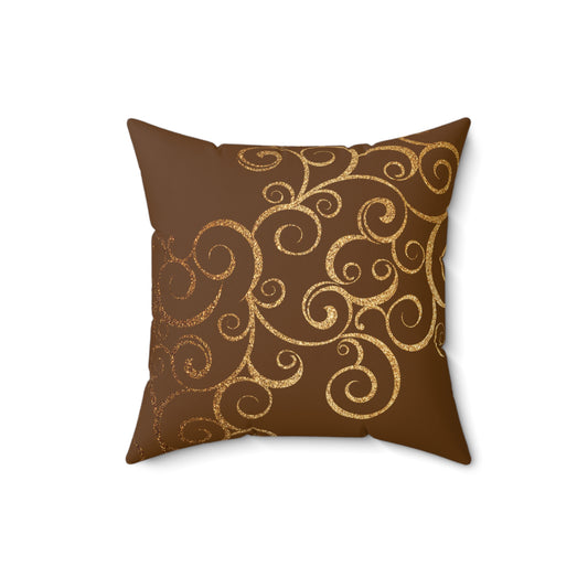 Spun Polyester Square Pillow