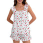 Ruffled Pajama Set