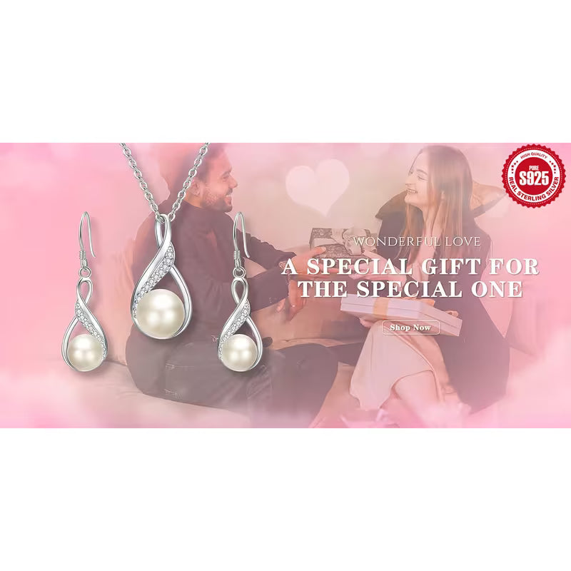 Luxurious and Elegant Titanium Steel Earring Necklace Set | Bohemian Retro Sexy
