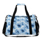 Travel Duffel Bag Blue Flowers