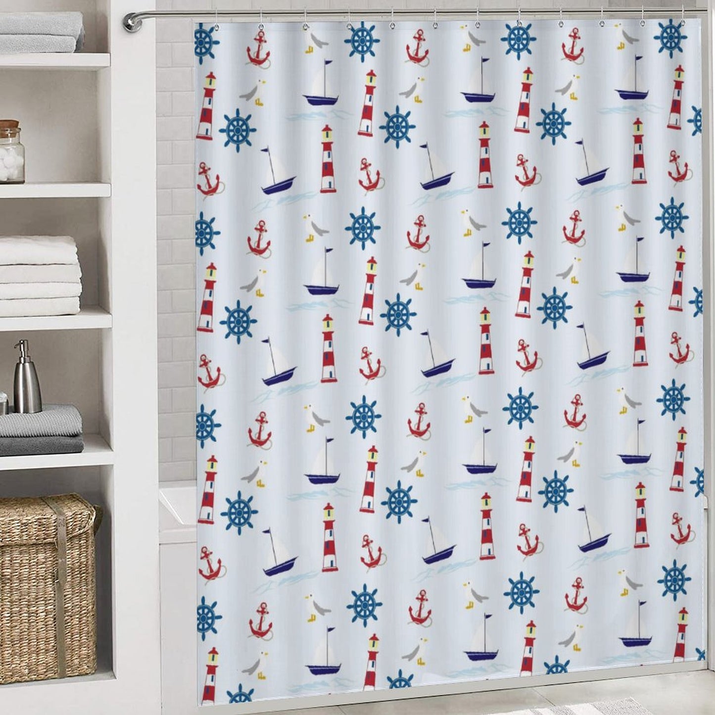 Bathroom 4-Piece Set(One-sided Printing)