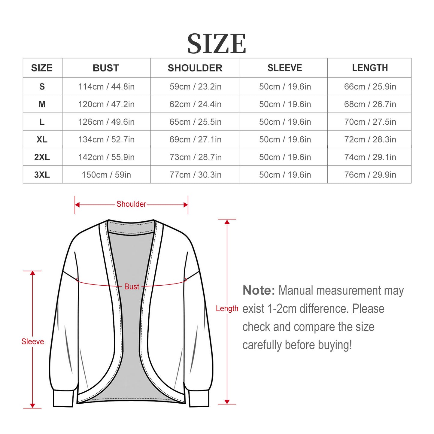 Women's Drop Shoulder Cardigan
