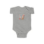 Adorable Personalized Baby Bodysuit, Infant Outfit - letter I, Baby Shower Gift, Toddler Clothing, Cute Baby Onesie