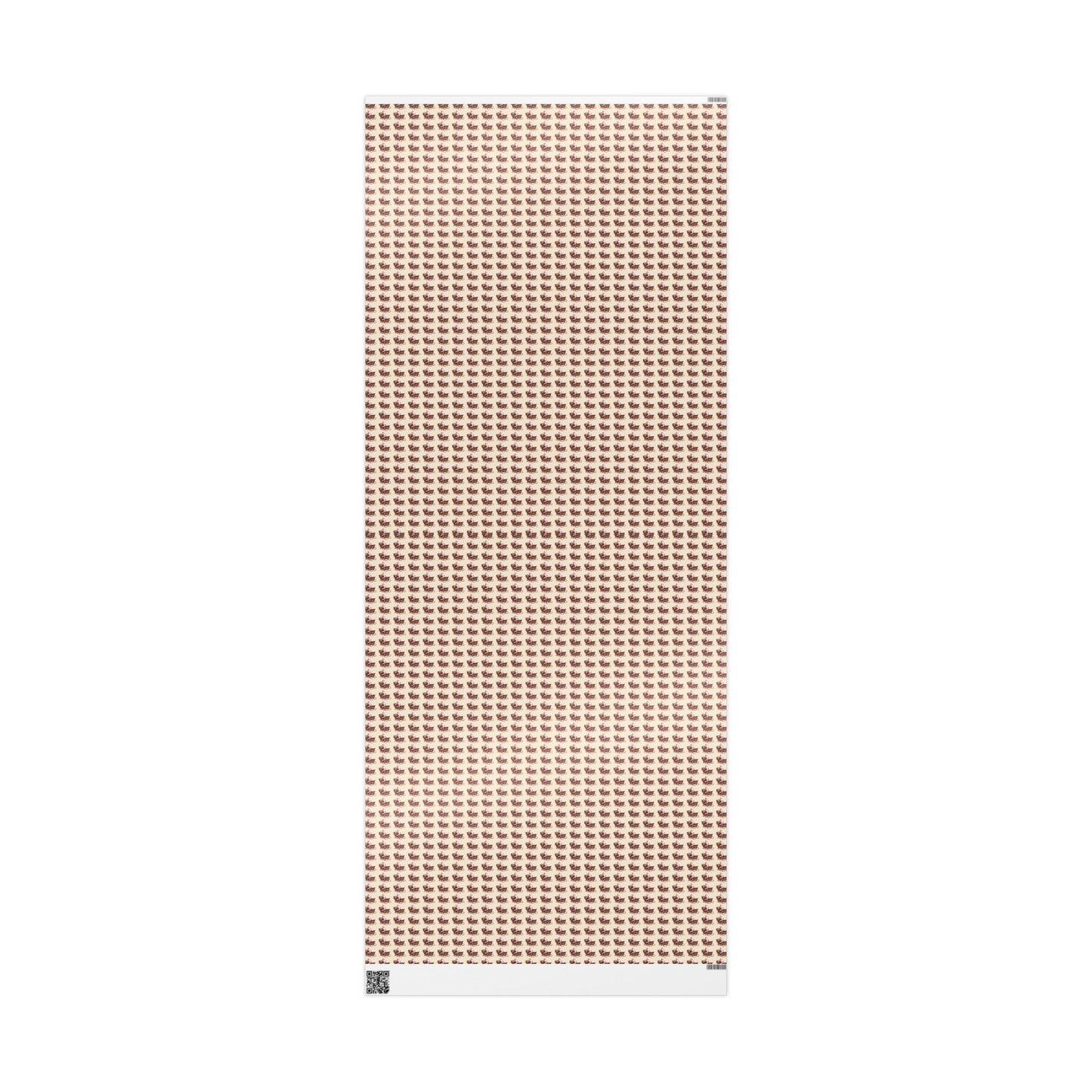 Vintage Santa Gift Wrapping Paper Roll — Holiday Present Wrap