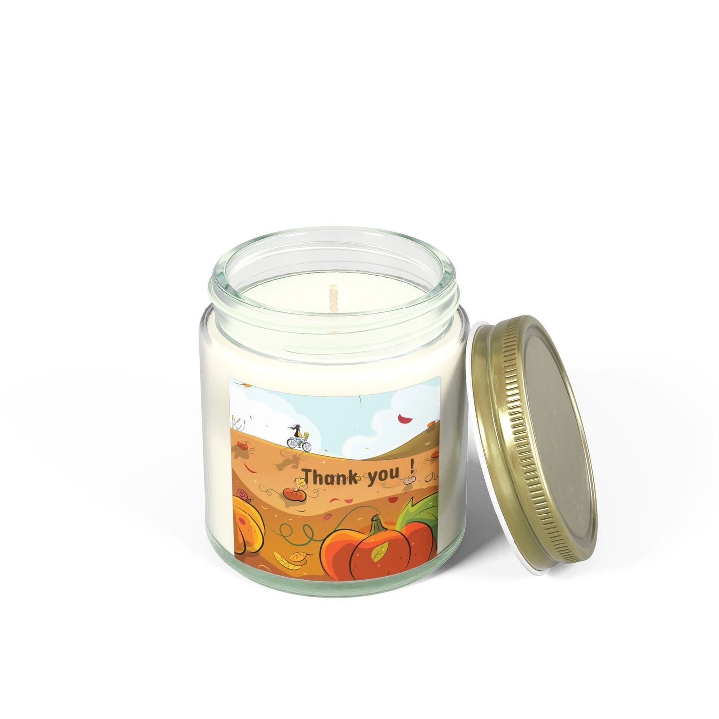 Scented Candles, Coconut Apricot Wax (4oz, 9oz)