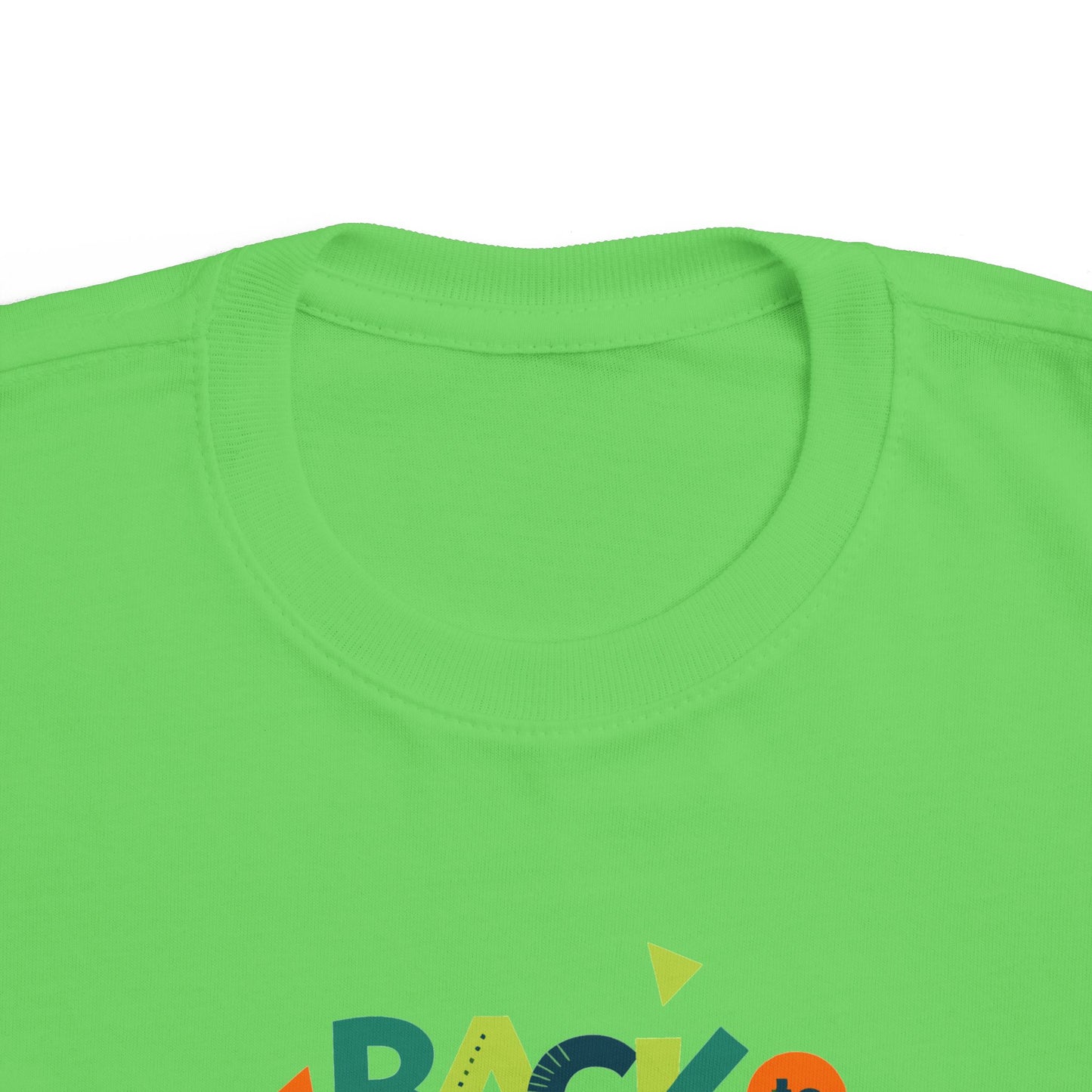 Colorful Toddler Tee - Perfect for Back to School