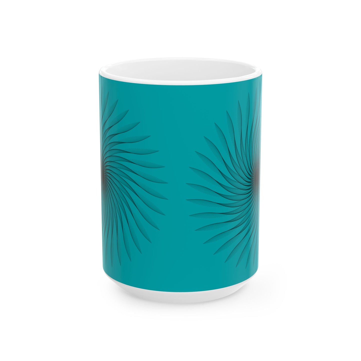 Vibrant Swirl Ceramic Mug - Perfect for Coffee Lovers, Housewarming Gift, Birthday, Home Decor, Tea Enthusiast