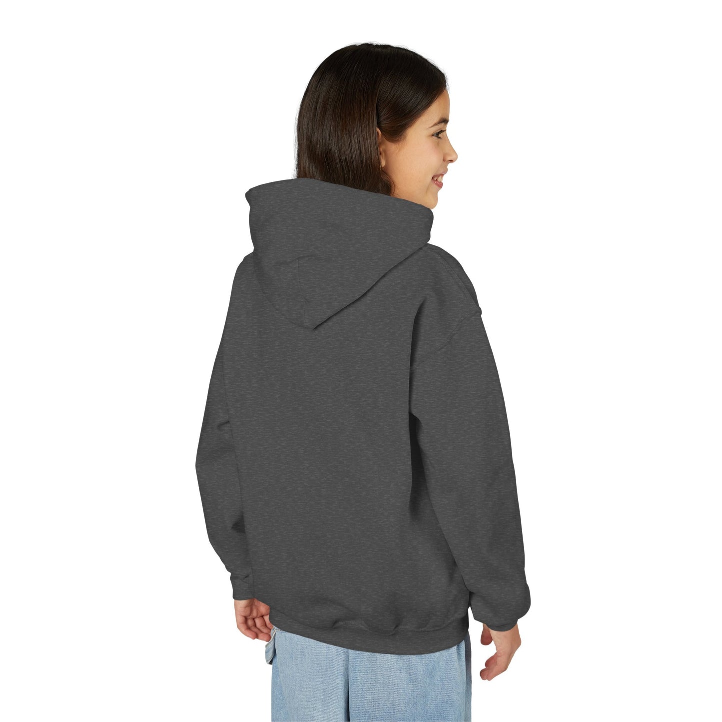 Youth Christmas Gnome Hoodie - "Merry Christmas" Holiday Kids Sweatshirt